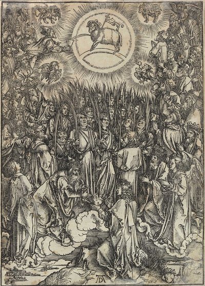 Adoration of the Lamb of God by Albrecht Dürer